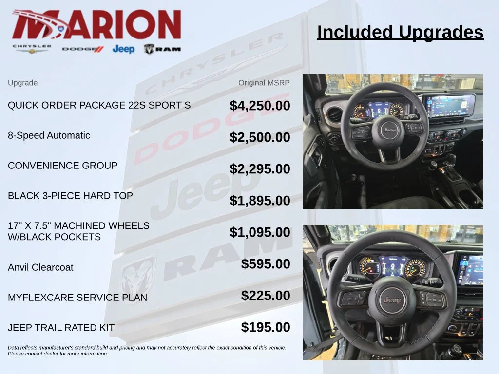 New 2026 Gray Jeep Sport S image 9