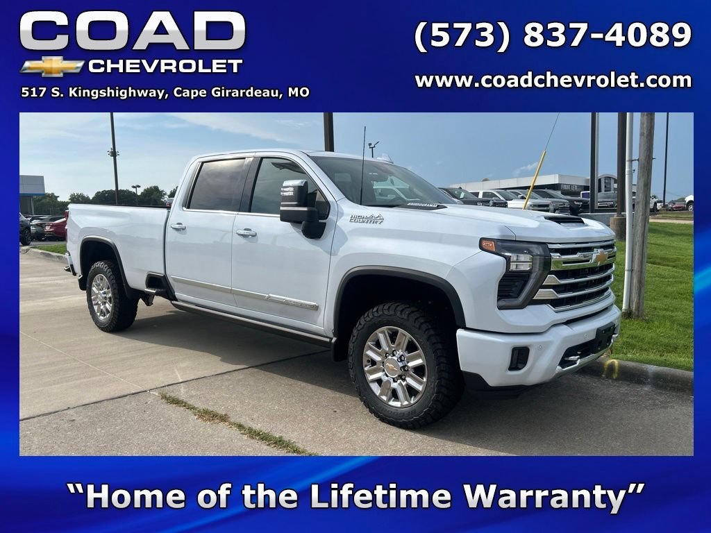 New 2026 Polar White Tricoat Chevrolet High Country image 1