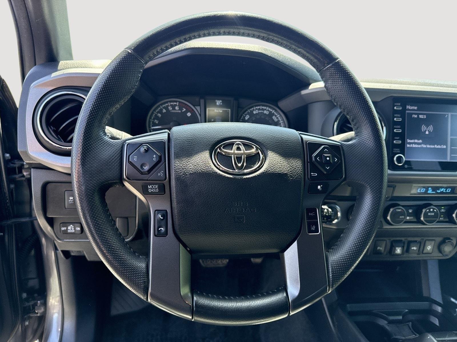 Used 2021 Magnetic Gray Metallic Toyota TRD Sport image 21