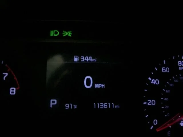 Used 2021 Orange Kia LX image 15