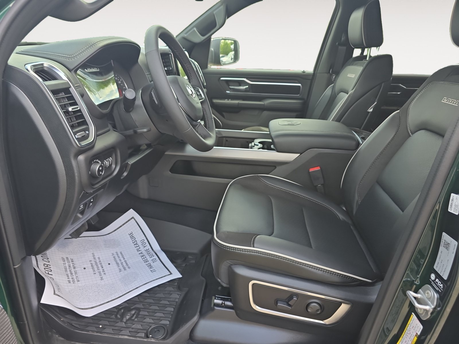 New 2026 Serrano Green Metallic RAM Laramie image 22