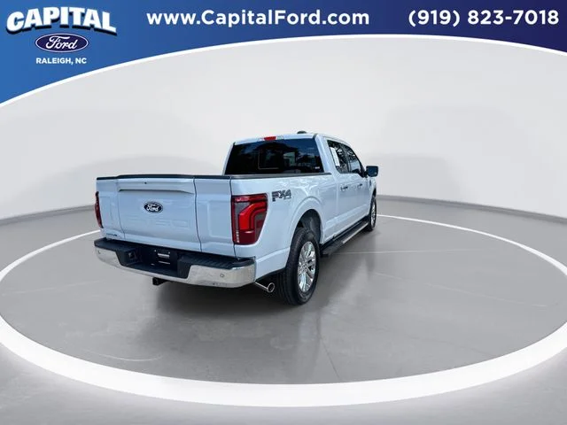 Used 2025 White Ford Lariat image 8