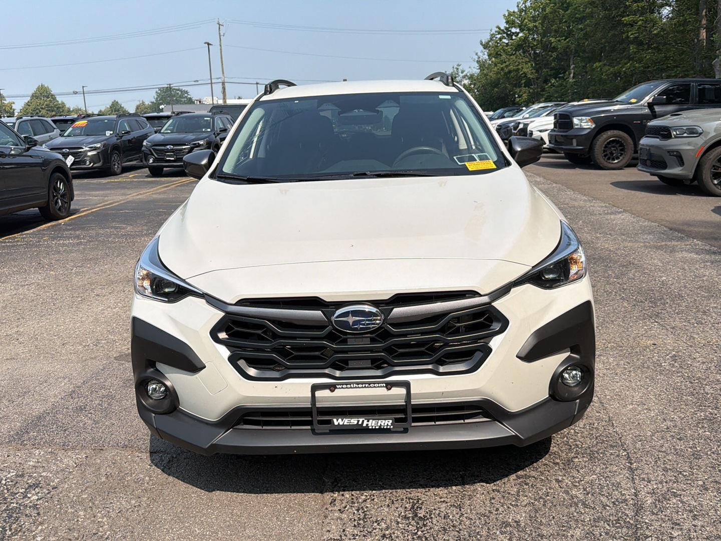 Used 2024 Crystal White Pearl Subaru Premium image 12