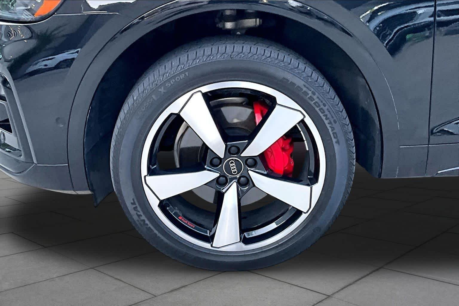 Used 2024 Mythos Black Metallic Audi S line Prestige image 11