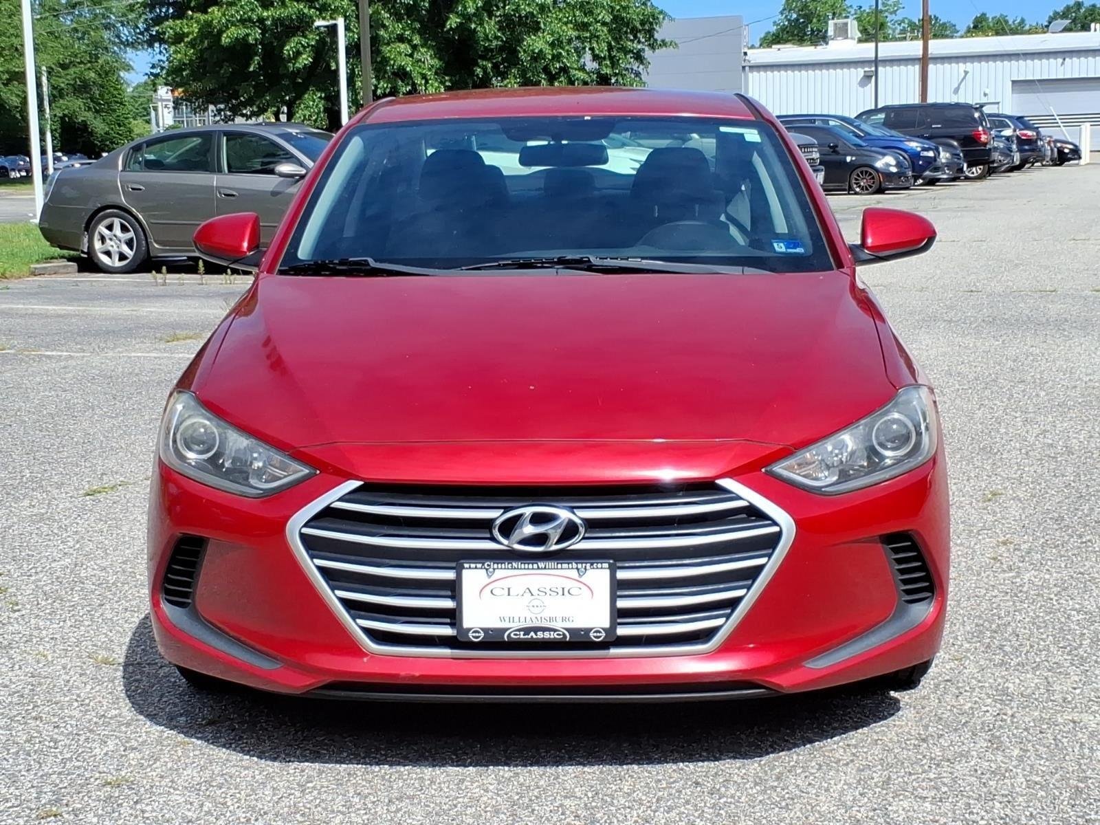 Used 2017 Hyundai Elantra SE with VIN 5NPD84LF5HH048349 for sale in Williamsburg, VA