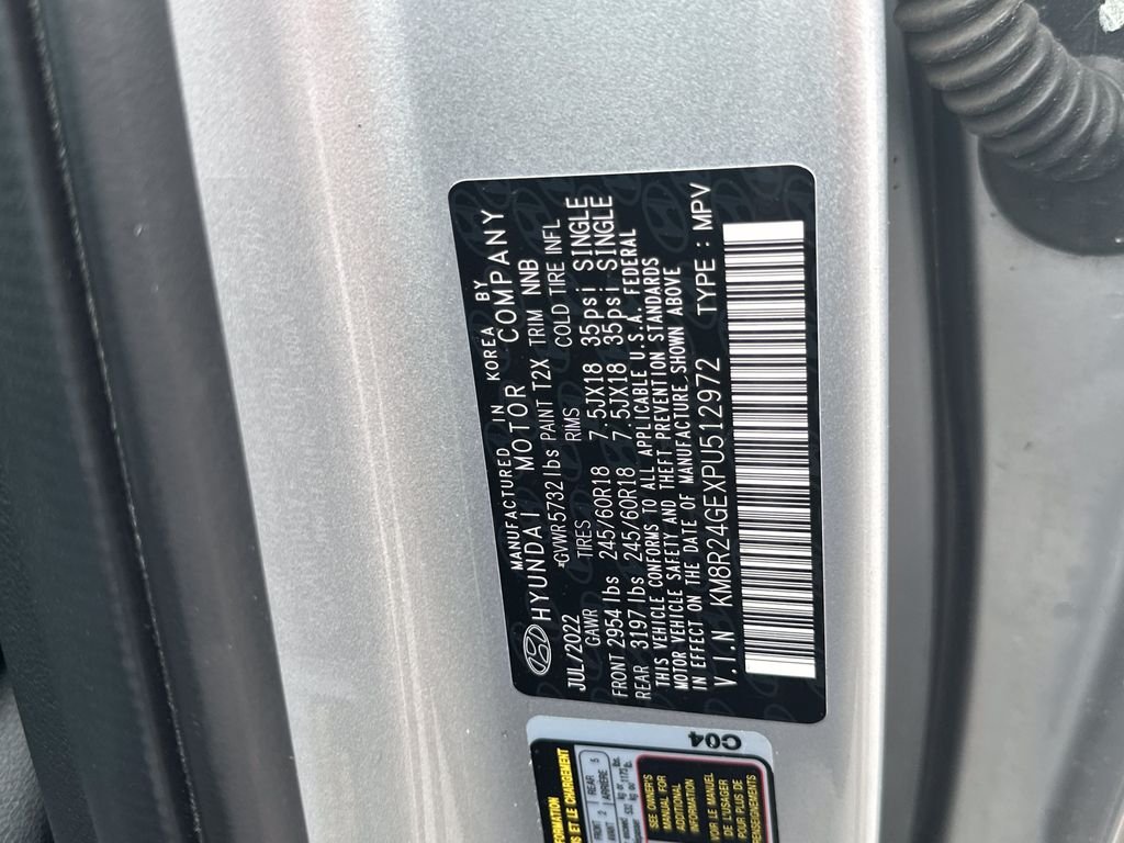 Used 2023 Typhoon Silver Hyundai SEL image 26