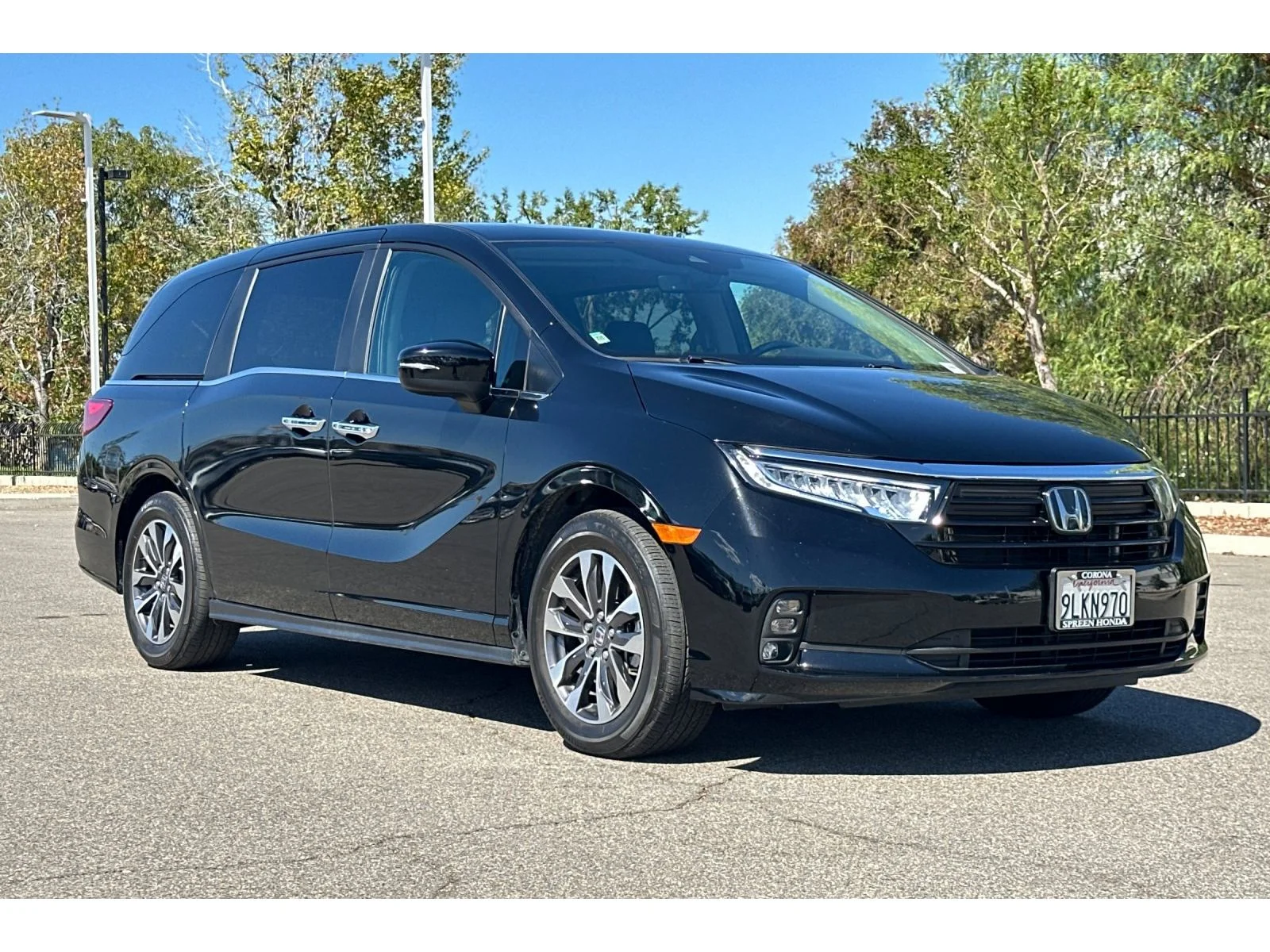 Used 2024 Crystal Black Pearl Honda EX-L image 8