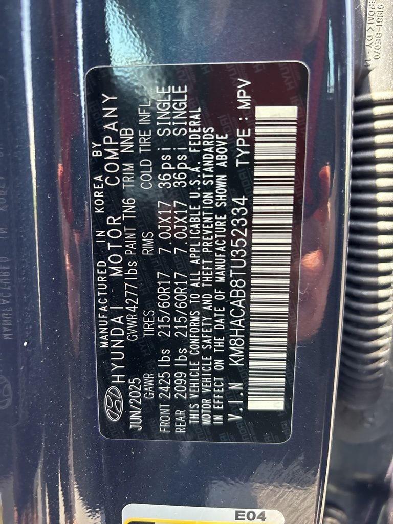 Certified Used 2026 Blue Hyundai SE image 10