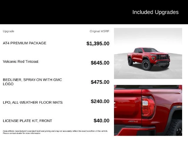 New 2026 Volcanic Red Tintcoat GMC AT4 image 5