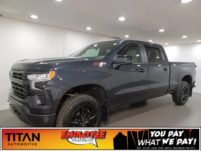 2024 Chevrolet Silverado 1500 RST 4x4*3.0L Duramax Diesel | Adaptive Cruise | Remote Start | Nav | Htd Leather | Htd Wheel | Bose