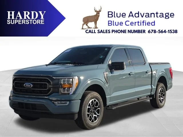 Certified Used 2023 Blue Ford XLT image 1