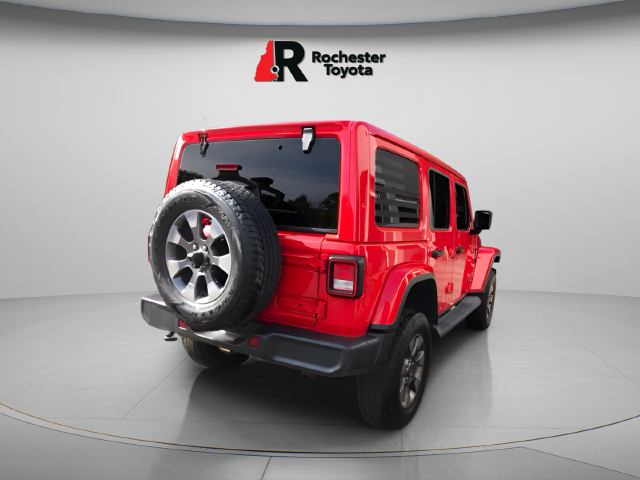 Used 2019 Red Jeep Unlimited Sahara image 7