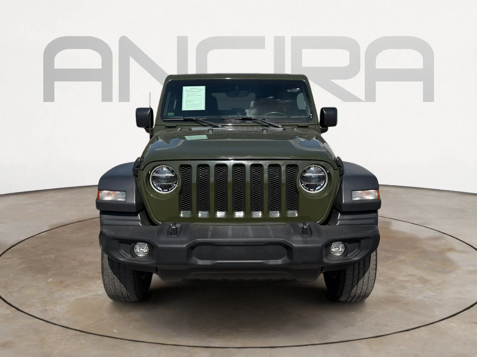 Used 2022 Sarge Green Clearcoat Jeep Unlimited Sport S image 4