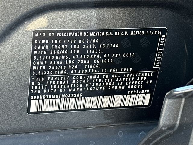 New 2026 Gray Volkswagen 2.0T SE R-Line Black image 34