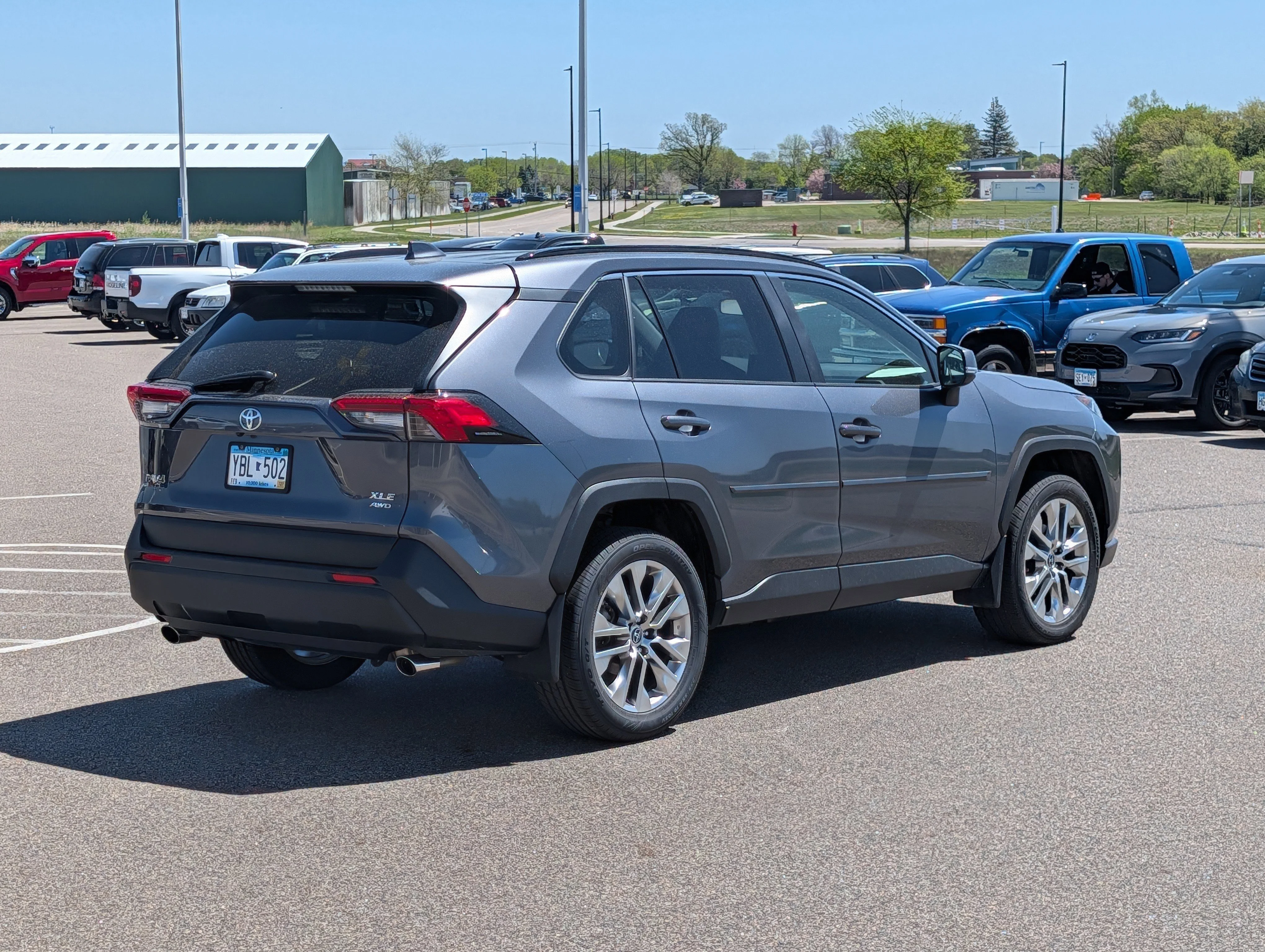 Used 2019 Toyota RAV4 XLE Premium with VIN JTMA1RFV2KD510015 for sale in Waite Park, Minnesota