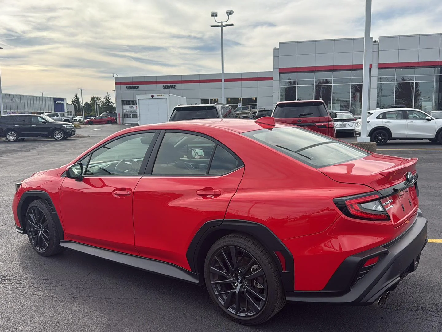 Used 2022 Ignition Red Subaru Premium image 5