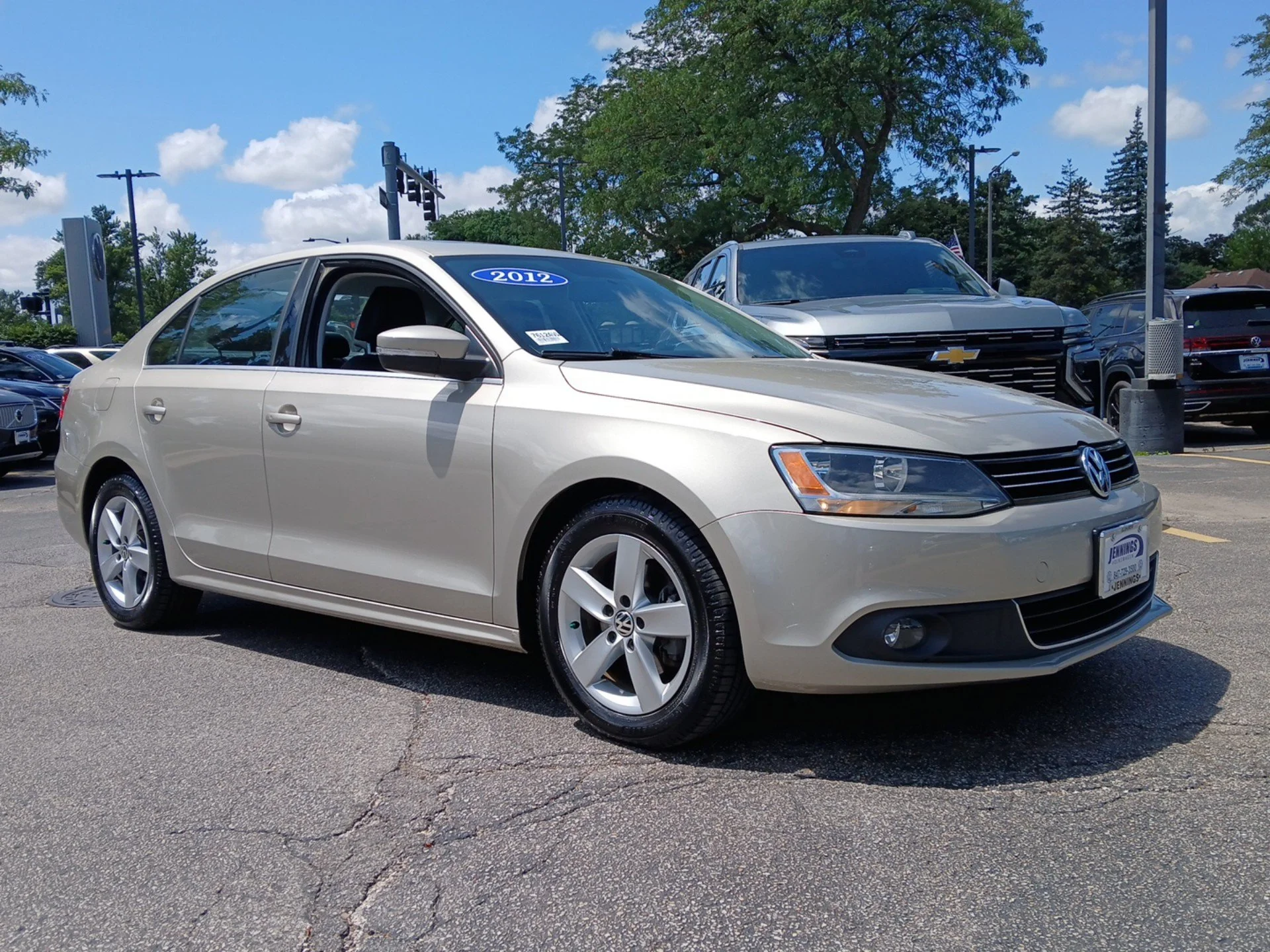 Used 2012 Volkswagen Jetta TDI with VIN 3VW3L7AJXCM471513 for sale in Glenview, IL