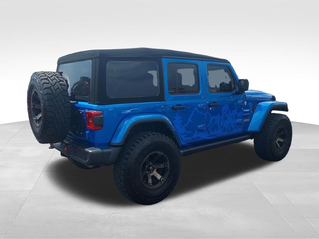 Used 2024 Blue Jeep Sahara image 5
