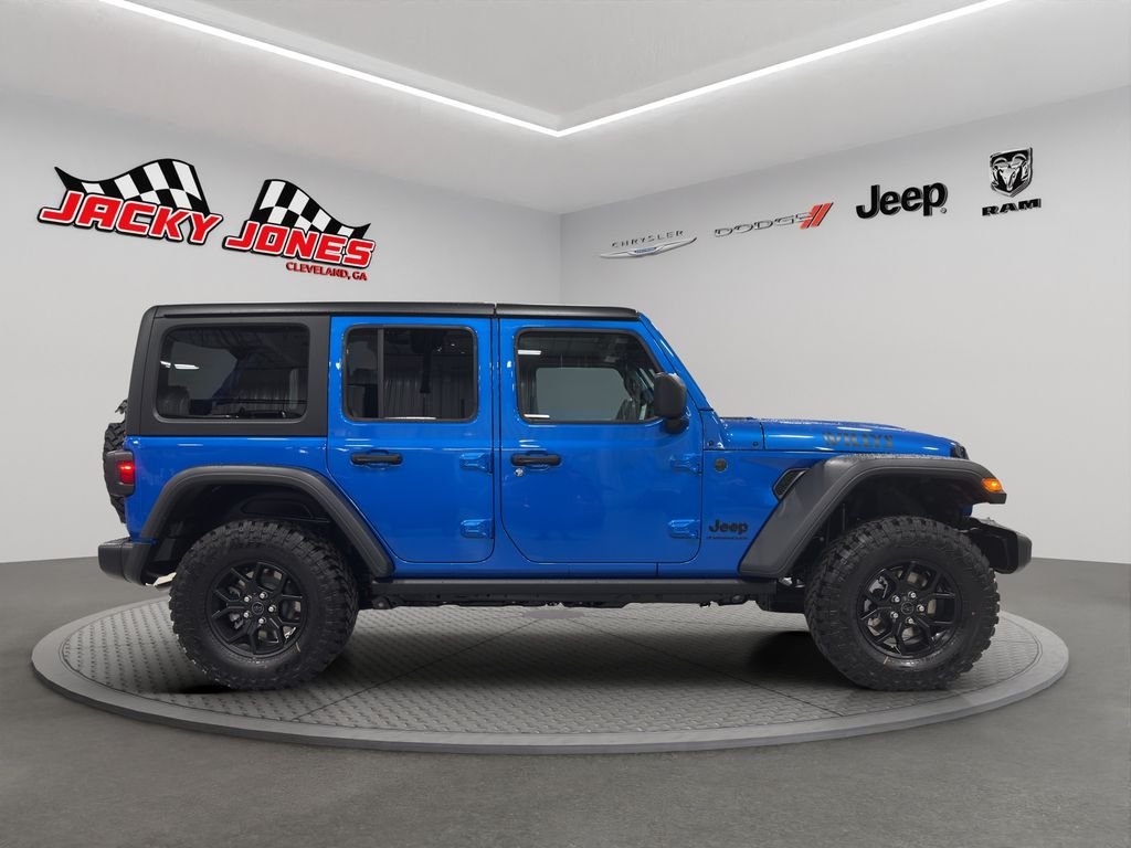 New 2026 Hydro Blue Pearl-Coat Exterior Paint Jeep Willys image 12