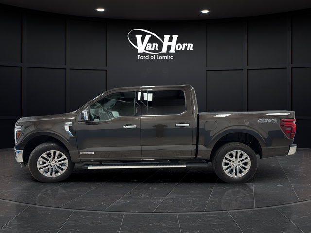 Used 2024 Darkened Bronze Metallic Ford Lariat image 4