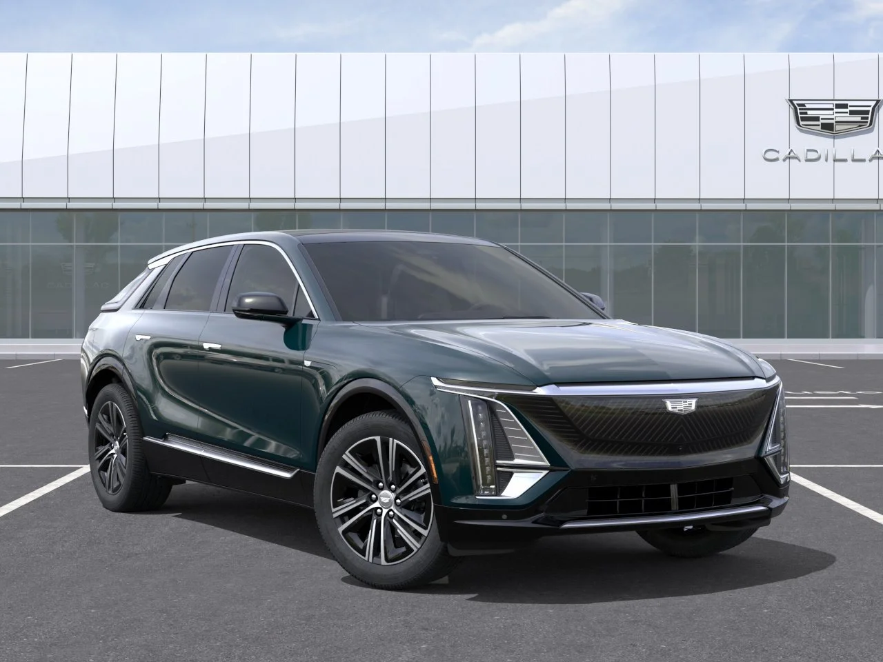New 2027 Emerald Lake Metallic Cadillac Premium Luxury image 7