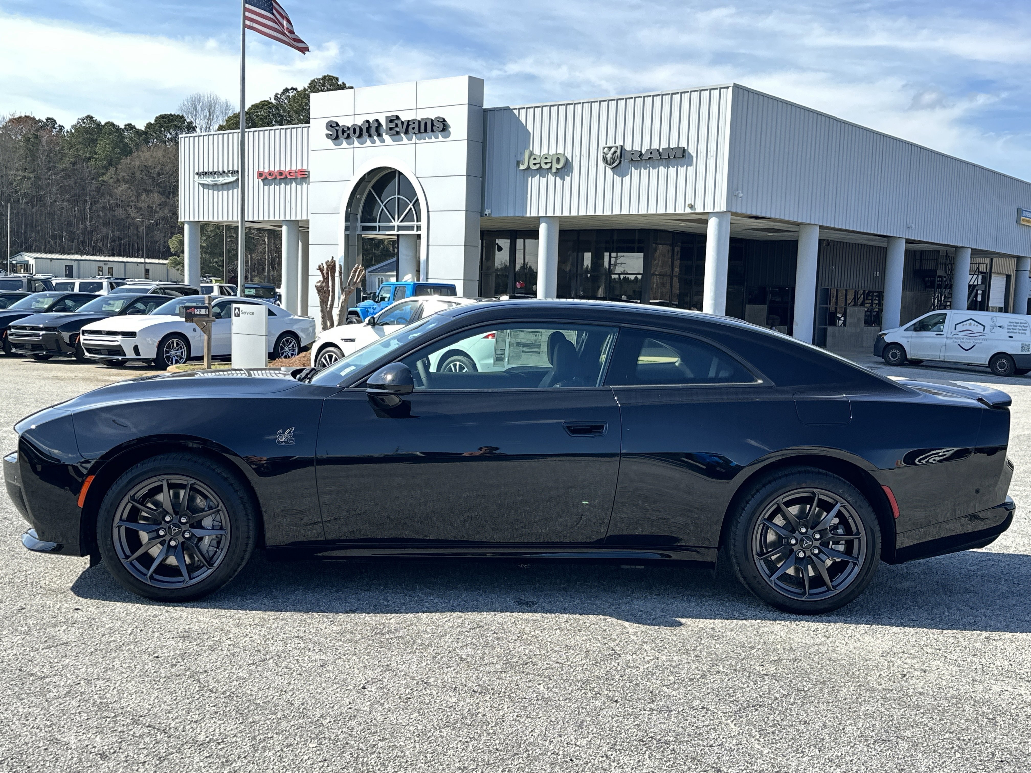 New 2026 Diamond Black Crystal Pearlcoat Dodge Scat Pack image 5