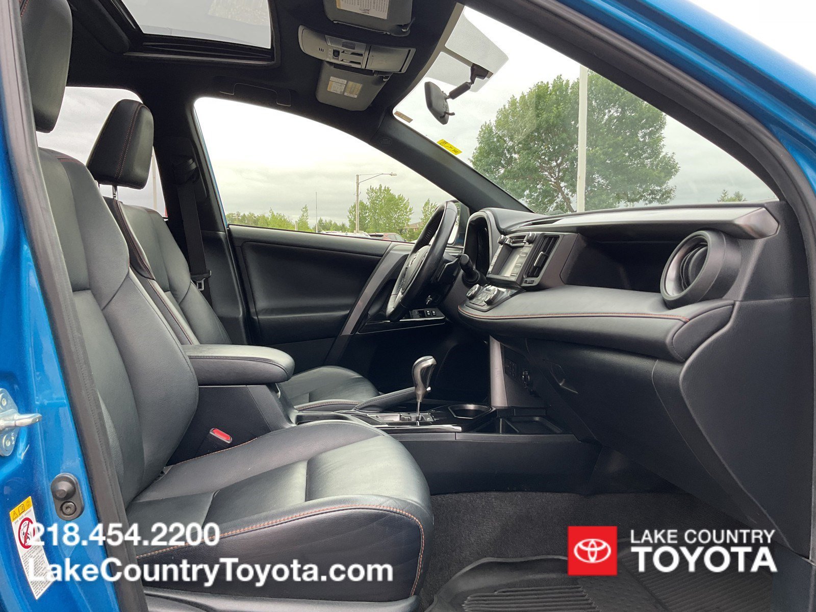 Used 2016 Electric Storm Blue Toyota SE image 14
