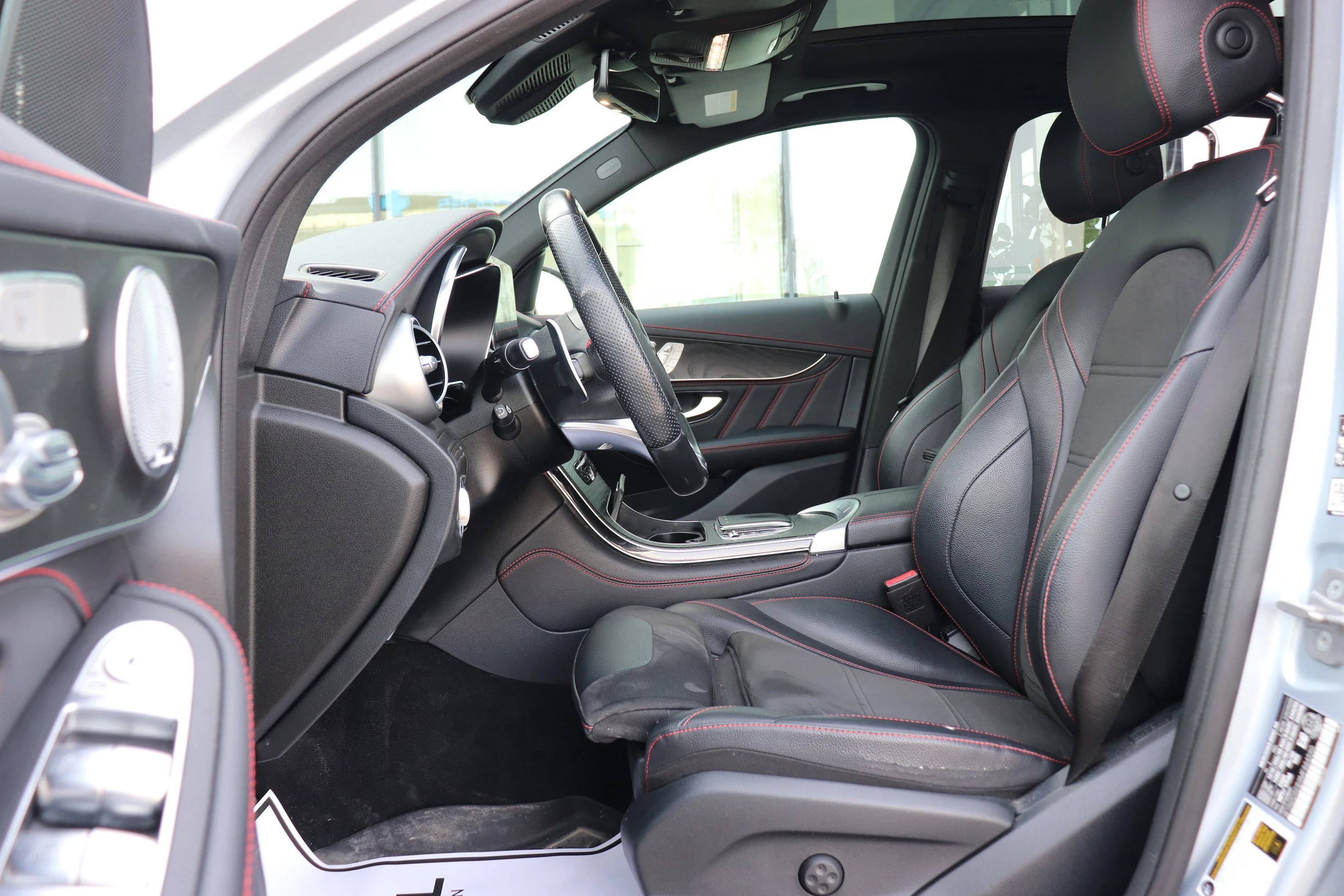 Certified Used 2021 Silver Mercedes-Benz AMG GLC 43 4MATIC SUV image 6