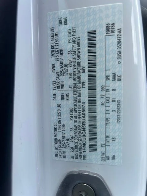 Used 2024 White Ford Active image 35