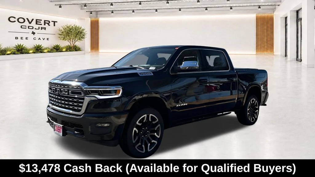 New 2026 Diamond Black Crystal Pearlcoat RAM Limited image 4