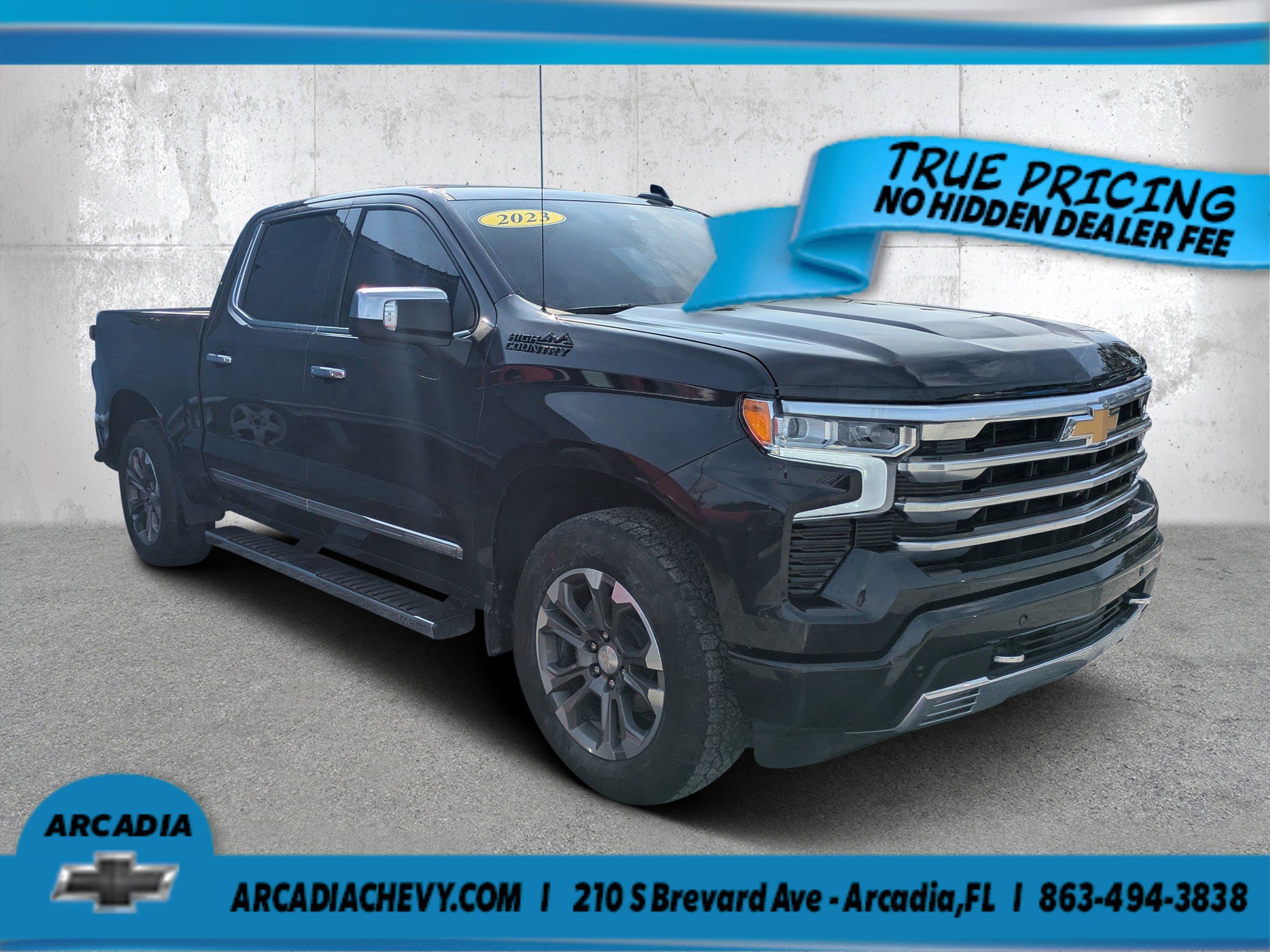 Used 2023 Dark Ash Metallic Chevrolet High Country image 1