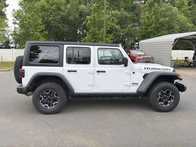 Used 2022 White Jeep Unlimited Rubicon 4xe image 5