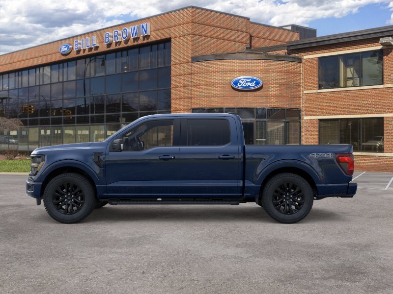 New 2026 Antimatter Blue Metallic Ford XLT image 3