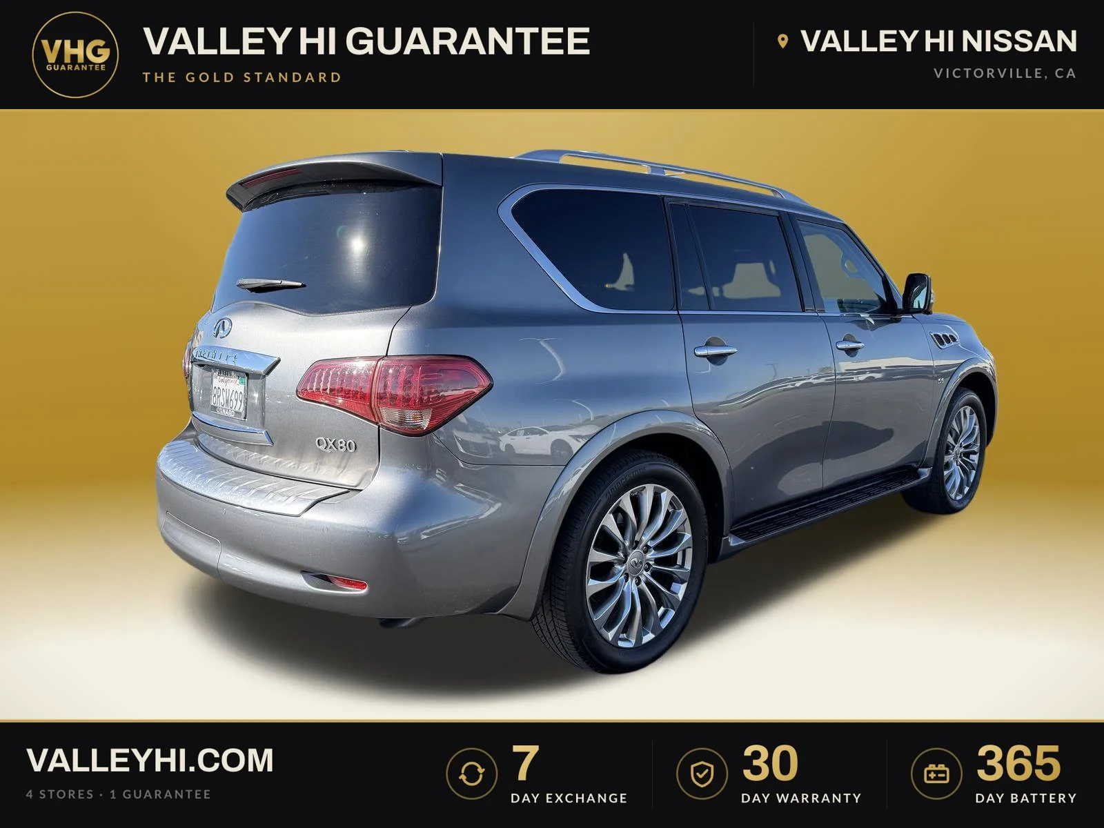 Used 2017 Gray INFINITI Base image 7