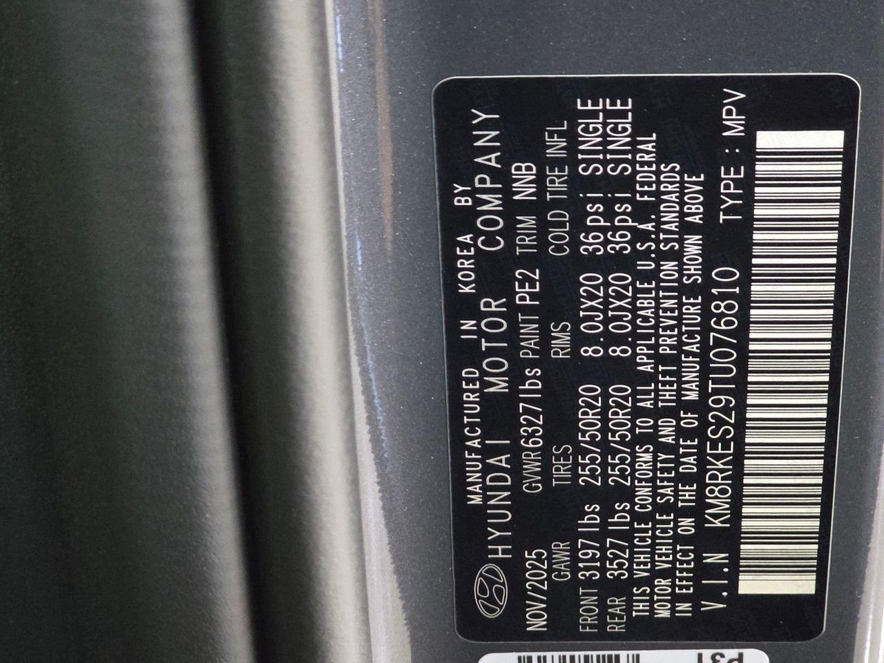 New 2026 Ecotronic Gray Pearl Hyundai Limited AWD image 35