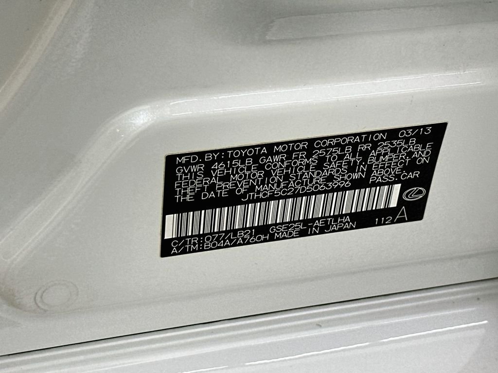 Used 2013 Starfire Pearl Lexus 250 image 31