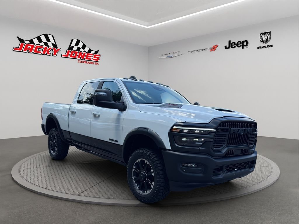 Used 2025 Bright White Clearcoat Ram Rebel image 13