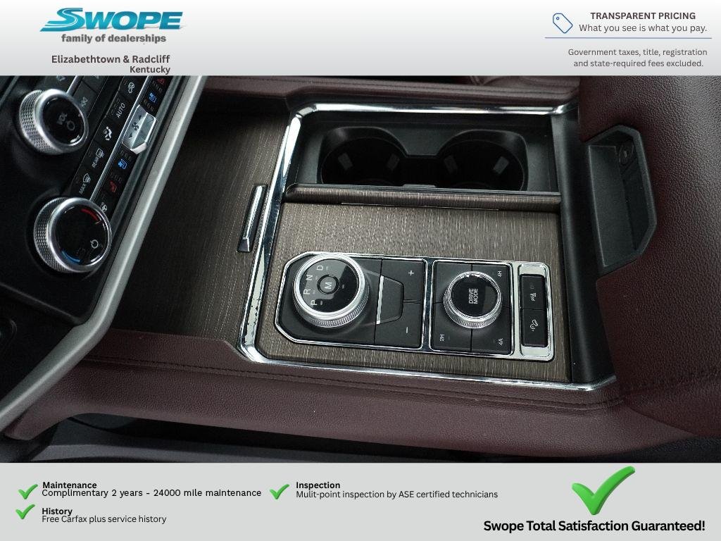 Used 2024 Agate Black Metallic Ford Limited image 25