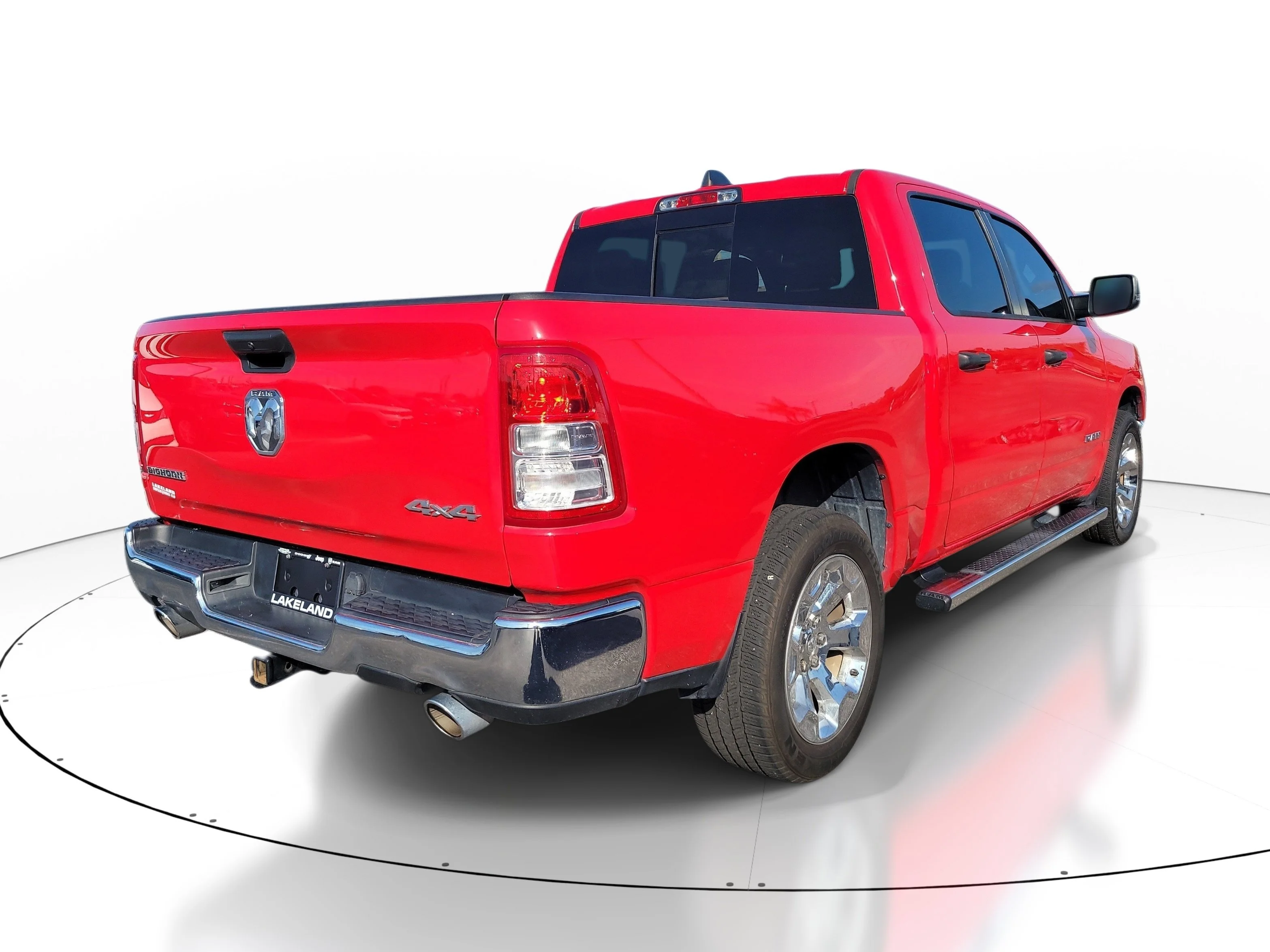 Used 2023 Flame Red Clearcoat Ram Big Horn image 4
