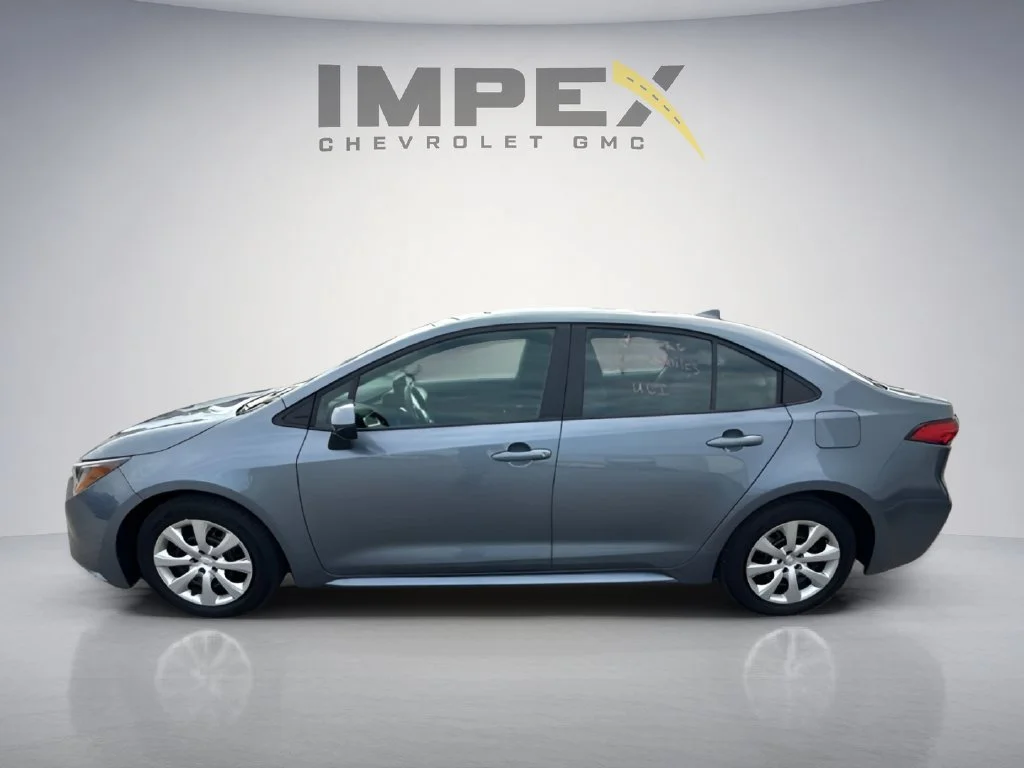 Used 2025 Light Blue Toyota LE image 2