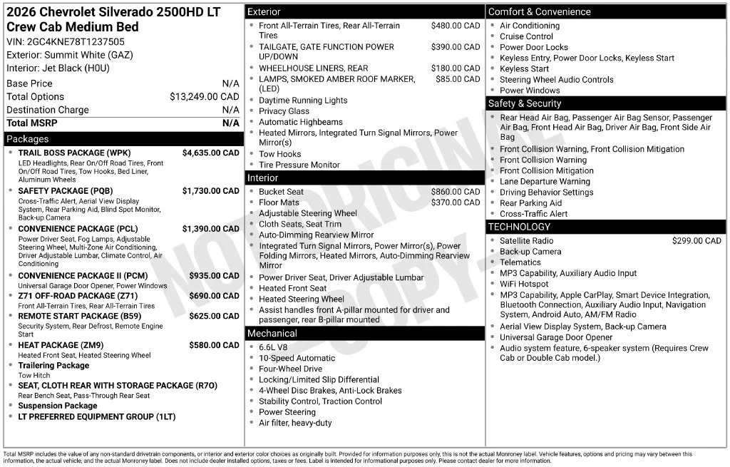 2026 Chevrolet Silverado 2500 HD LT - Photo 27
