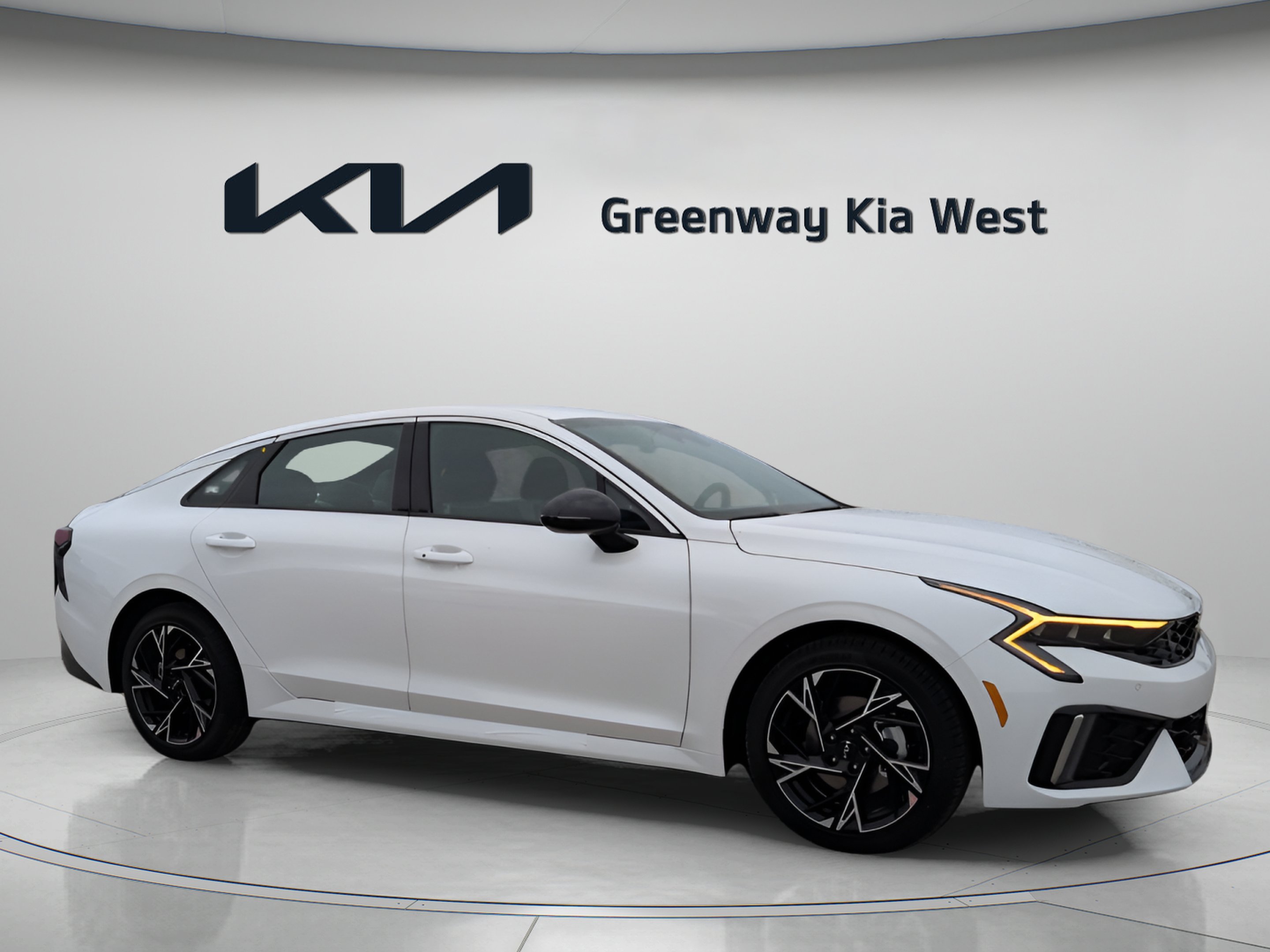 New 2026 Snow White Pearl Kia GT-Line FWD image 2
