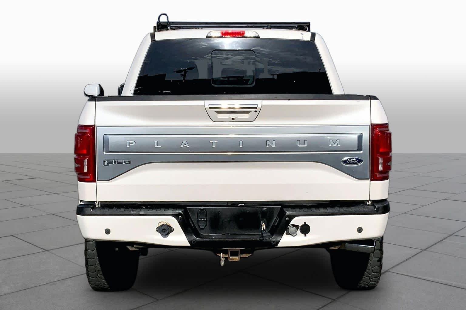 Used 2015 White Platinum Metallic Tri-Coat Ford Platinum image 5