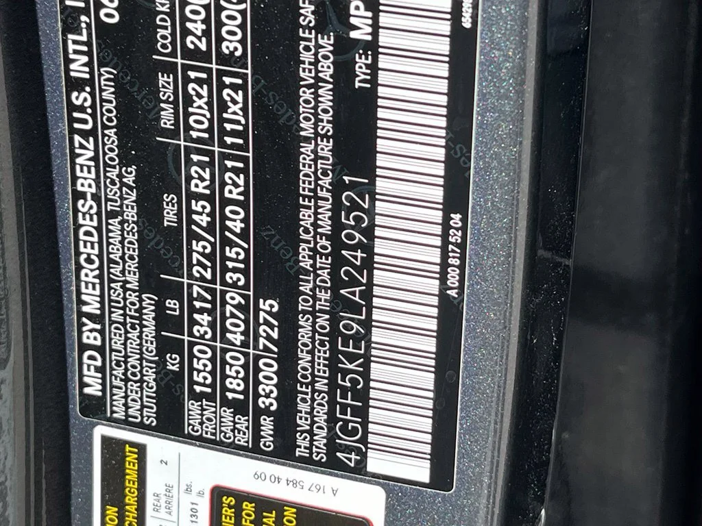 Used 2020 Gray Mercedes-Benz GLS 450 image 26