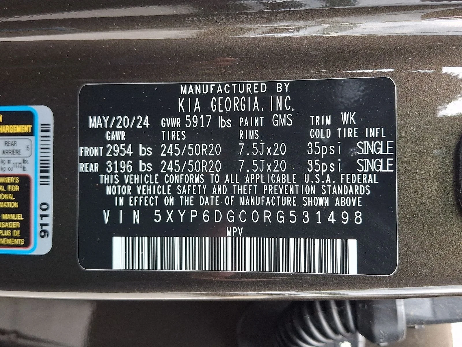 Certified Used 2024 Green Kia S image 27