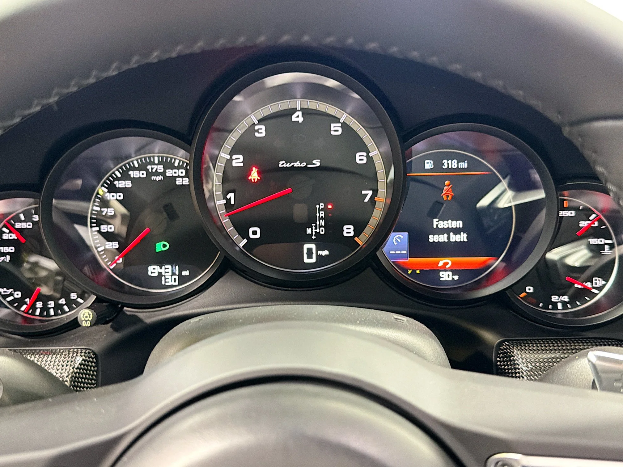 Certified Used 2019 Jet Black Metallic Porsche Turbo S image 37