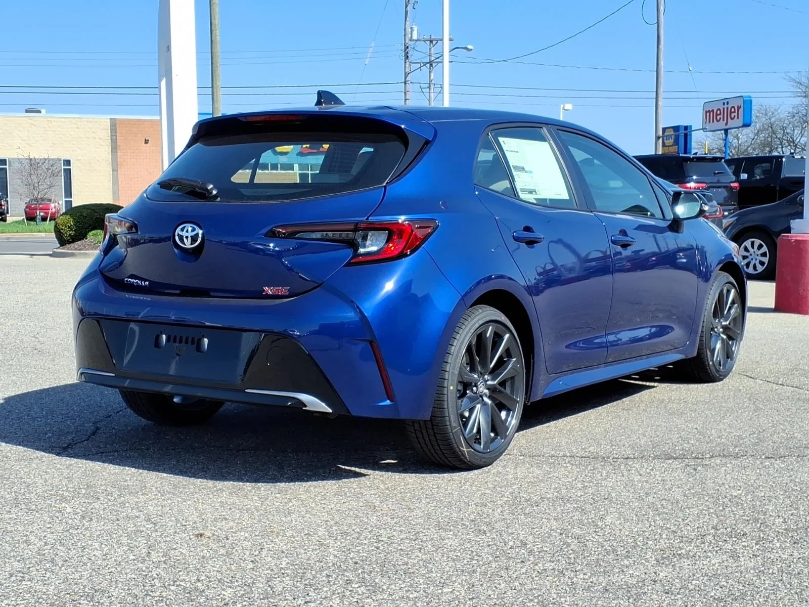 New 2026 Blue Crush Metallic Toyota  XSE image 2