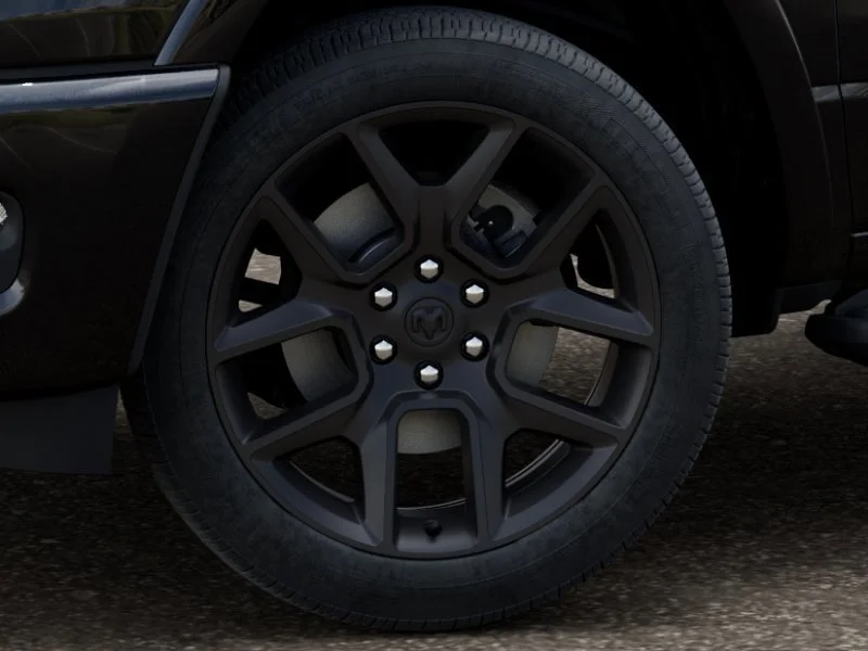 New 2026 Diamond Black Crystal Pearl-Coat Exterior Paint RAM Laramie image 8