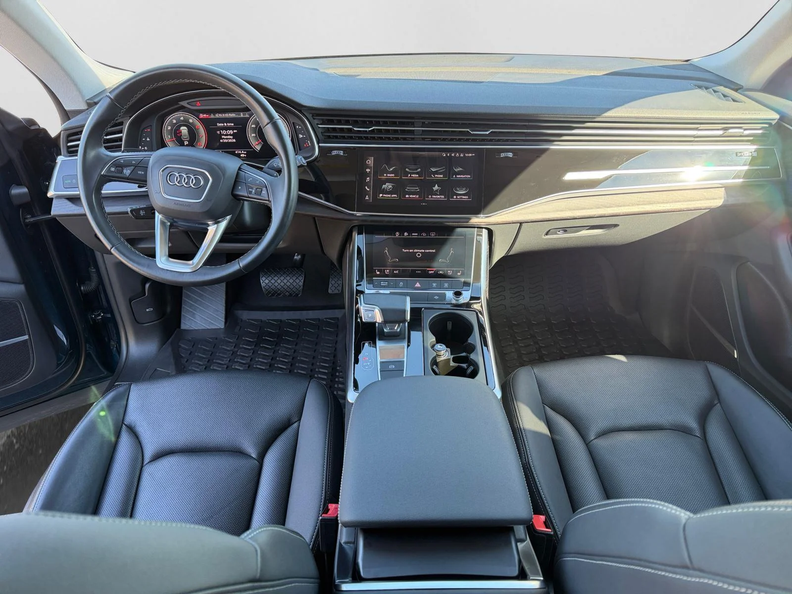 Used 2022 Galaxy Blue Metallic Audi Premium Plus image 15