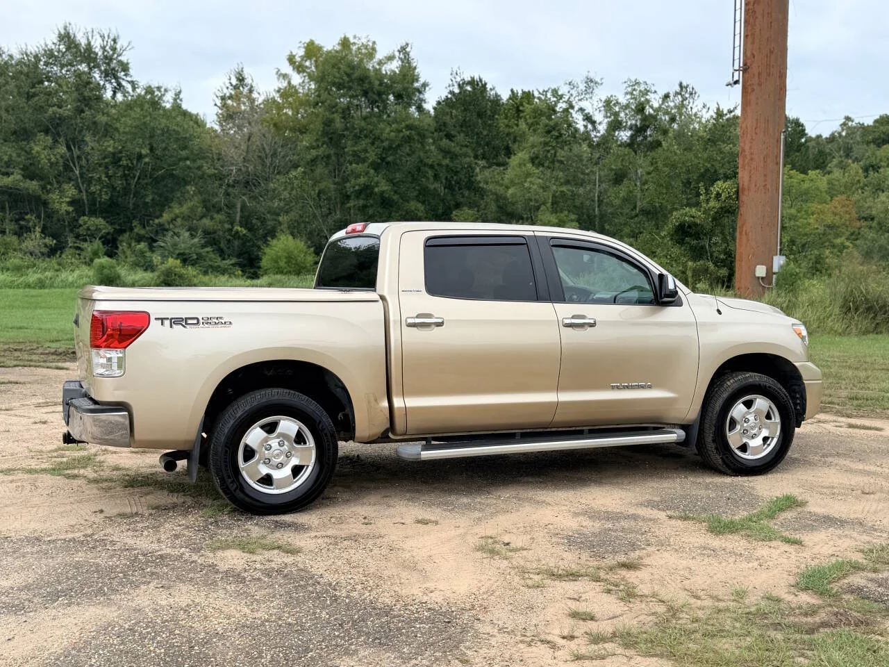 Used 2010 Tan Toyota Limited 4x2 4dr CrewMax Cab Pickup SB (5.7L V8) image 5